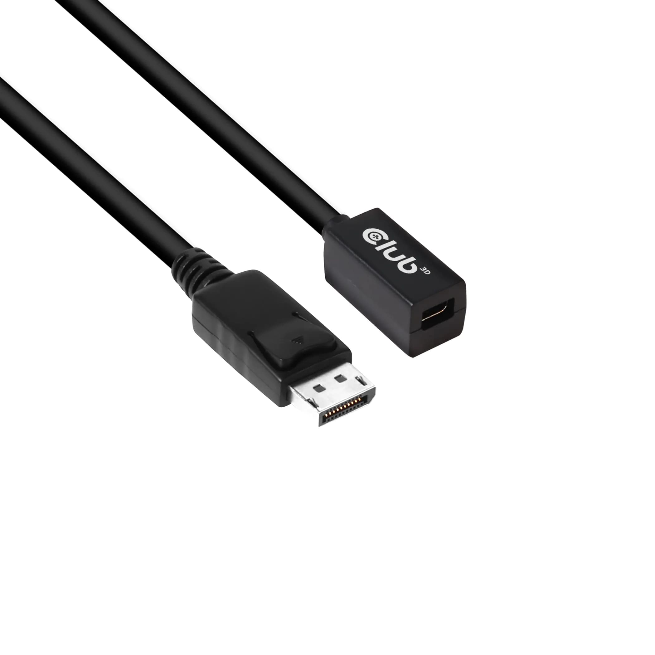 Club 3D  mini DisplayPort – DisplayPort 1.4a -kaapeli, 1 m, Musta – Club 3D