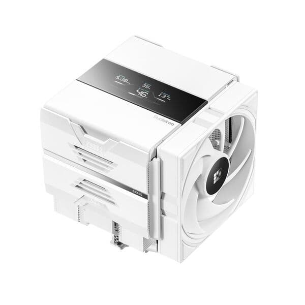 Sudokoo SK620V, 2x120 mm -prosessorijäähdytin, valkoinen – SUDOKOO