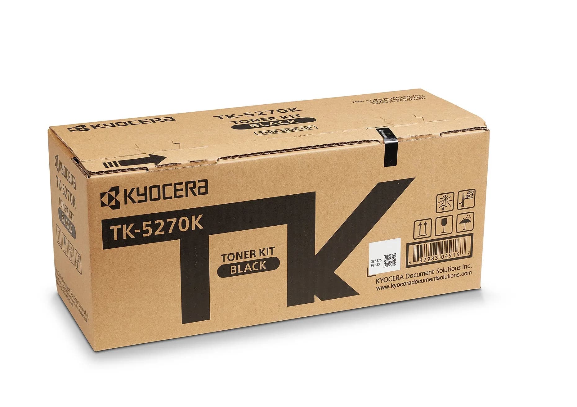 Kyocera TK-5270K-laservärikasetti, musta – Kyocera