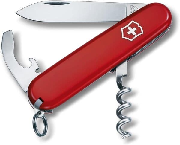 Victorinox Waiter -linkkuveitsi, punainen, 84 millimetriä – Victorinox