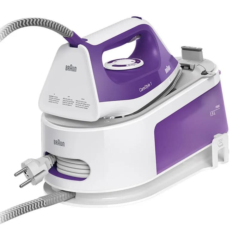 Braun CareStyle 1 IS 1014-höyrysilityskeskus, 2200 W, 6 bar, 1,5 l, violetti