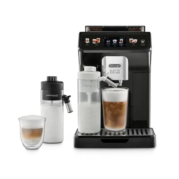 Delonghi Eletta Explore ECAM450.55 -espressokeitin, täysautomaattinen, Harmaa – Delonghi