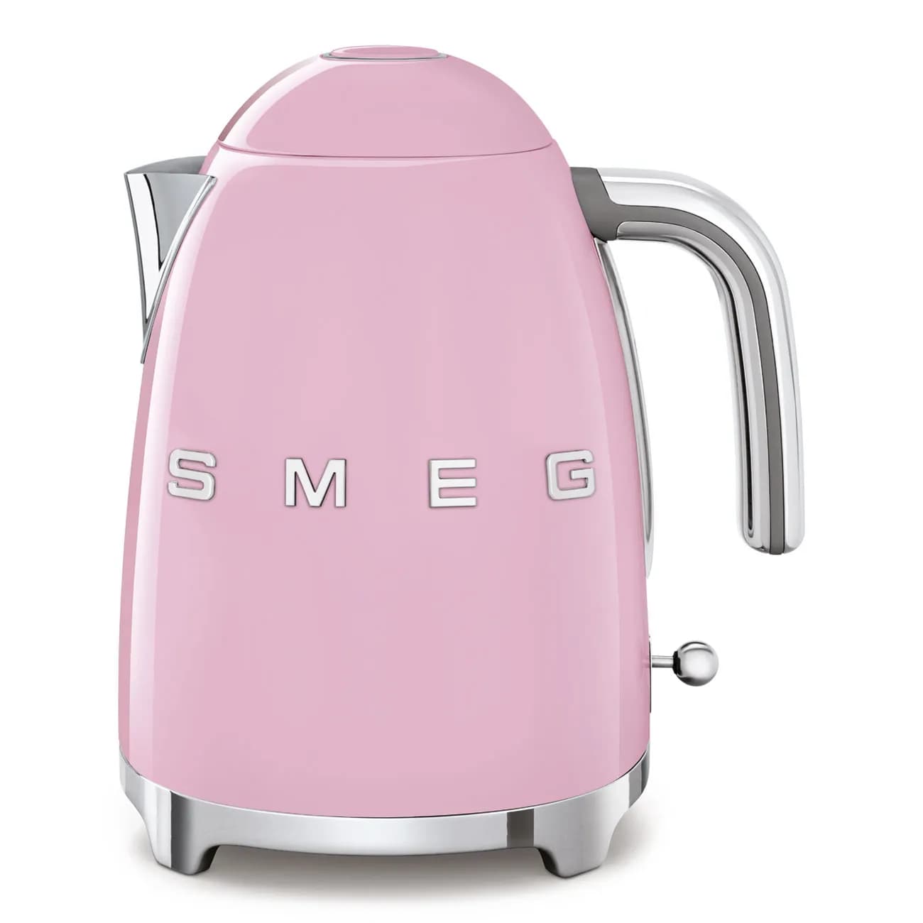 Smeg 50's Style KLF03PKEU -vedenkeitin, 1,7 l, 2400 W, vaaleanpunainen