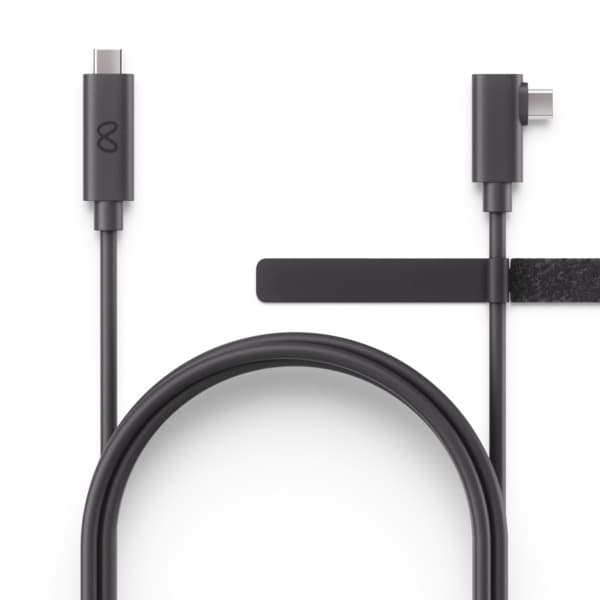Meta Quest Link -kaapeli, USB-C - USB-C, 5 m, Musta