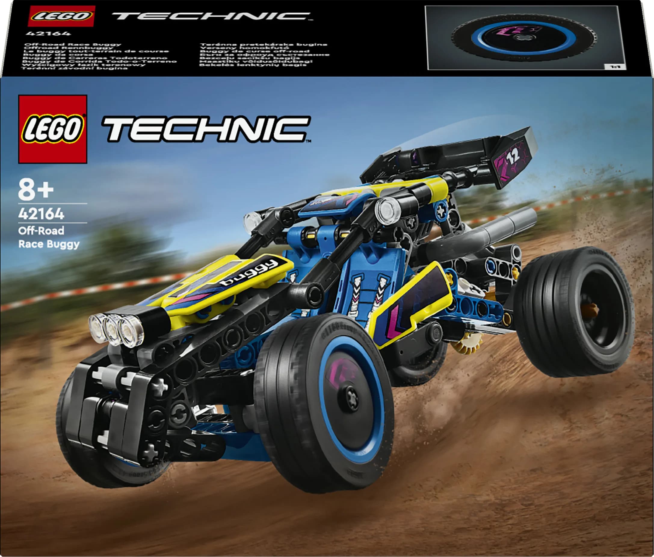 LEGO Technic Maastokirppu kilpa-ajoihin 42164 – LEGO