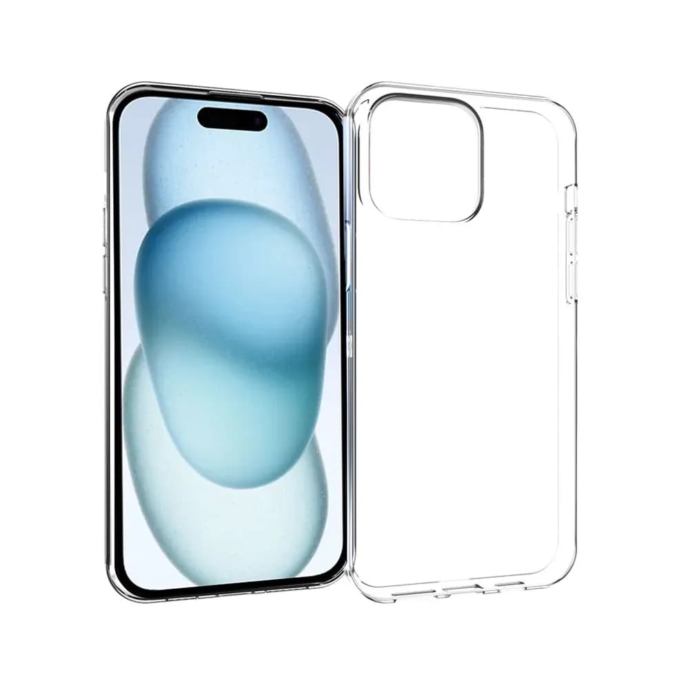 Insmat Crystal Cover, iPhone 15 -suojakuori, Läpinäkyvä – Insmat