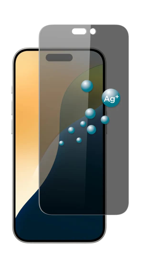 Screenor Tempered, iPhone 17 Pro Max / 16 Pro Max -panssarilasi, Privacy – SCREENOR