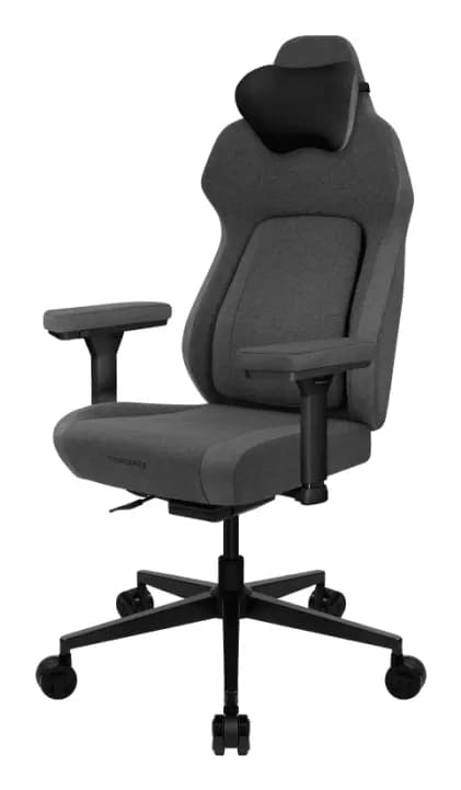 ThunderX3 Smart Core Loft -pelituoli + jalkatuki, Tummanharmaa – TX3