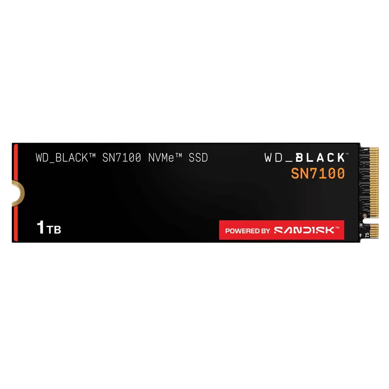 WD BLACK SN7100 1 Tt M.2 PCIe 4.0 NVMe -SSD-levy – WESTERN DIGITAL