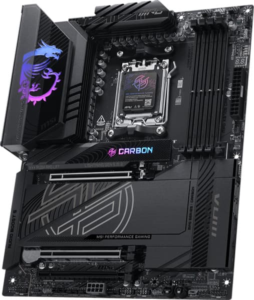 MSI MPG X870E CARBON MAX WiFi 7 AM5 ATX-emolevy