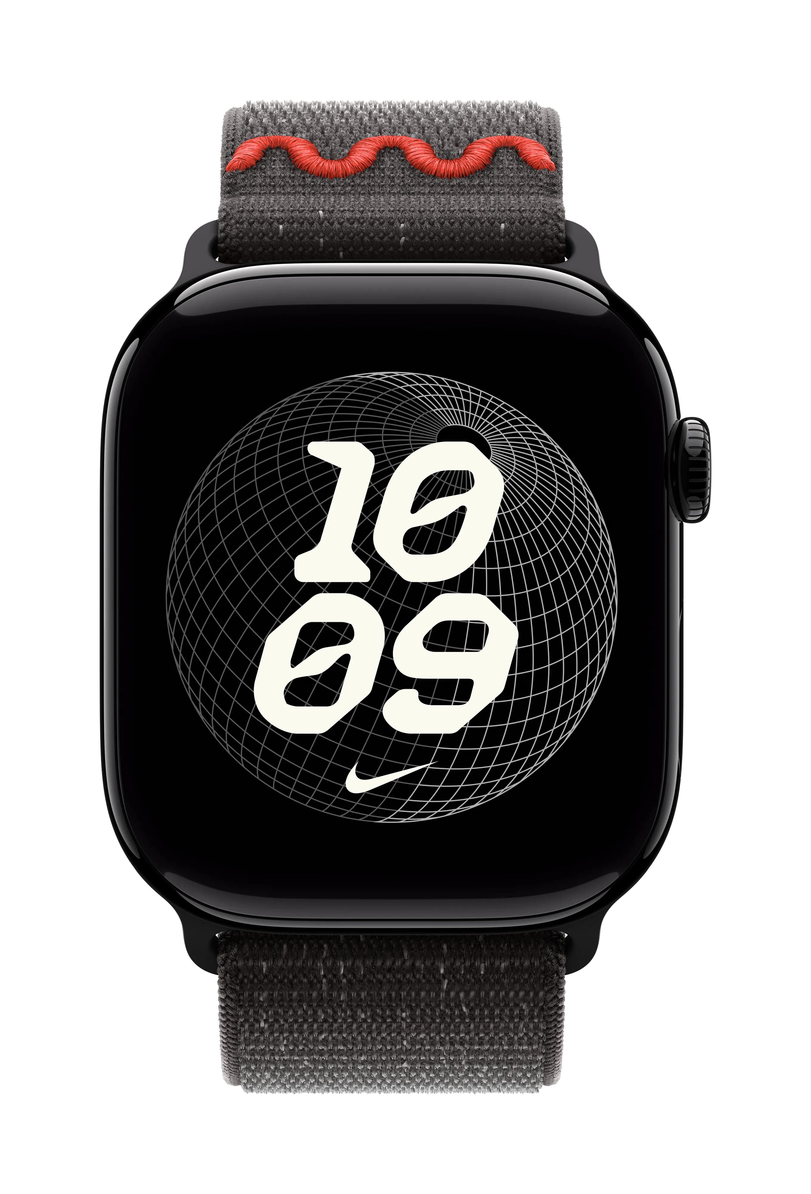 Apple Watch 46 mm Nike -sportloop-ranneke, midnight black – Apple