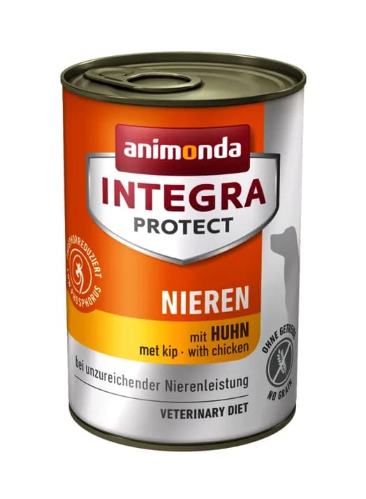 Animonda Integra Protect Renal Chicken, Koiran märkäruoka, Adult, 400 g – Animonda