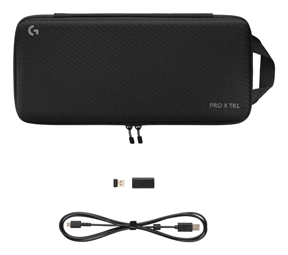 Logitech G PRO X TKL LIGHTSPEED -langaton mekaaninen pelinäppäimistö, musta