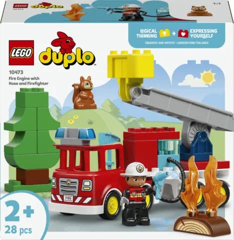 LEGO DUPLO Town Paloauto, paloletku ja pelastaja 10473