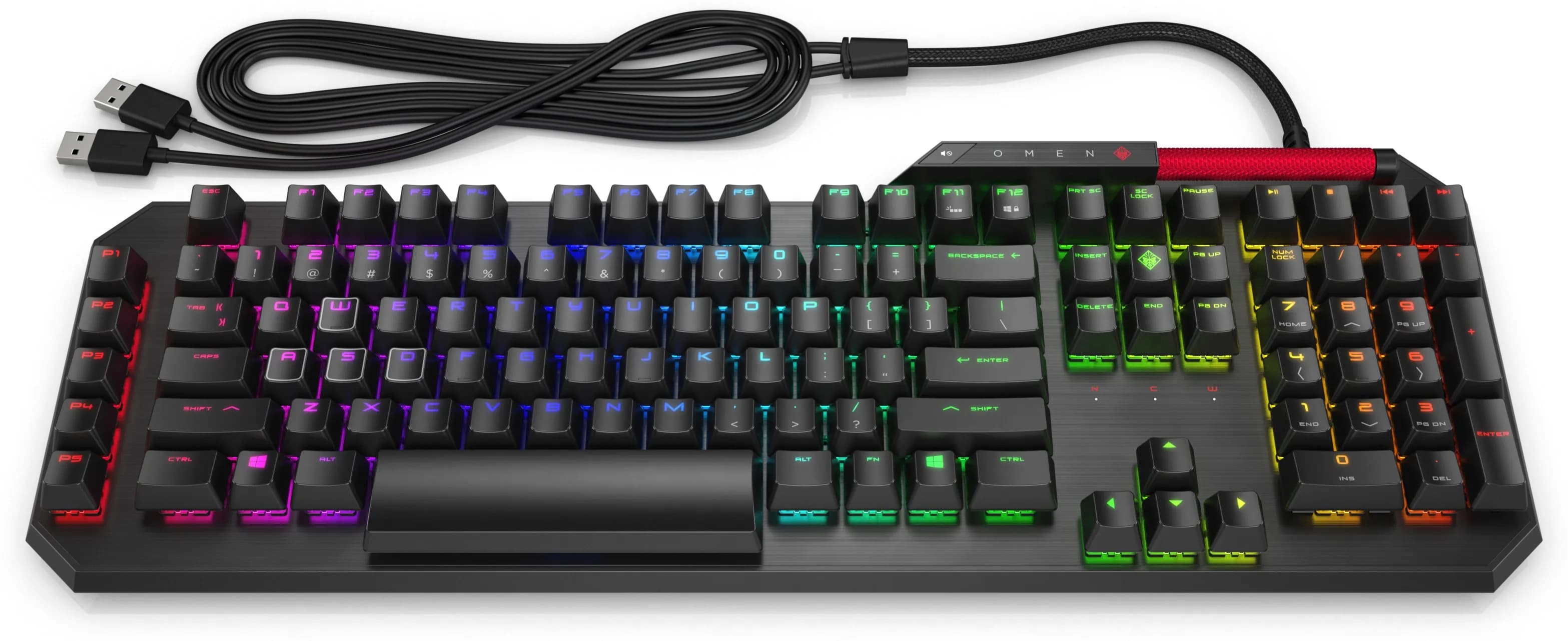 HP OMEN Sequencer -mekaaninen pelinäppäimistö, Optical-mechanical, musta