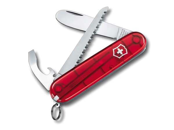 Victorinox My First Taskuveitsi - Läpikuultava punainen – Victorinox