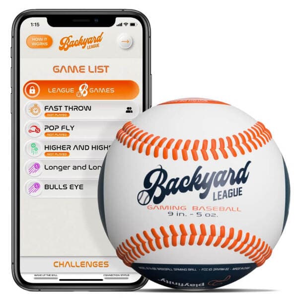 PLAYFINITY Backyard League Bundle Ball and Sensor 2021