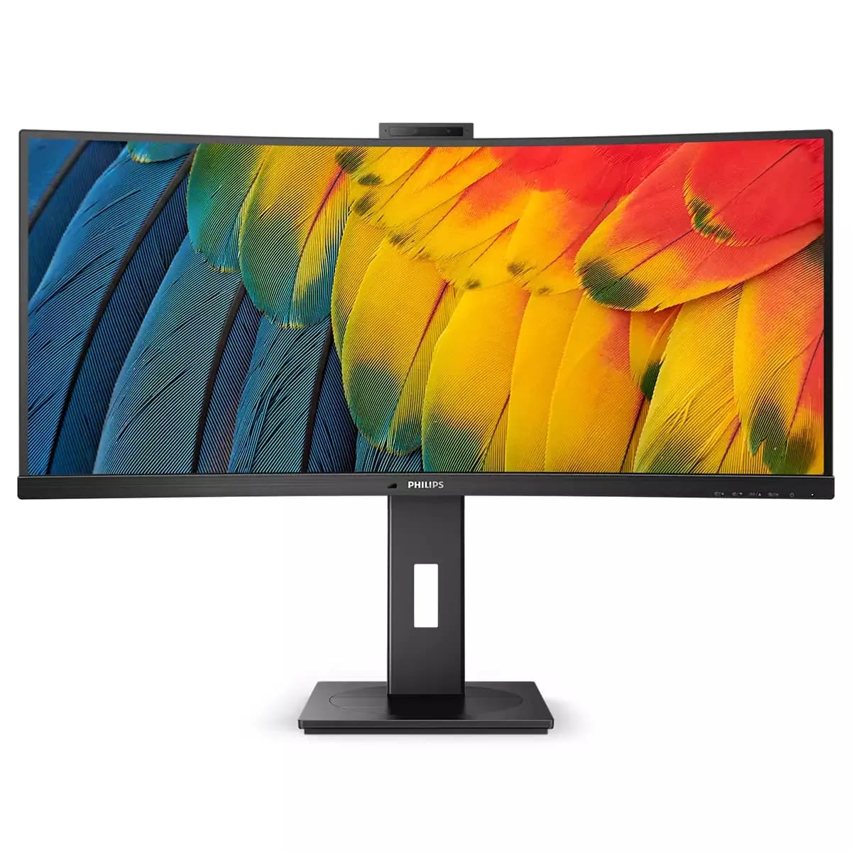 Philips 34B1U5600CH 34" UWQHD, VA, USB-C hub, KVM-kytkin, Webkamera -kaareva näyttö