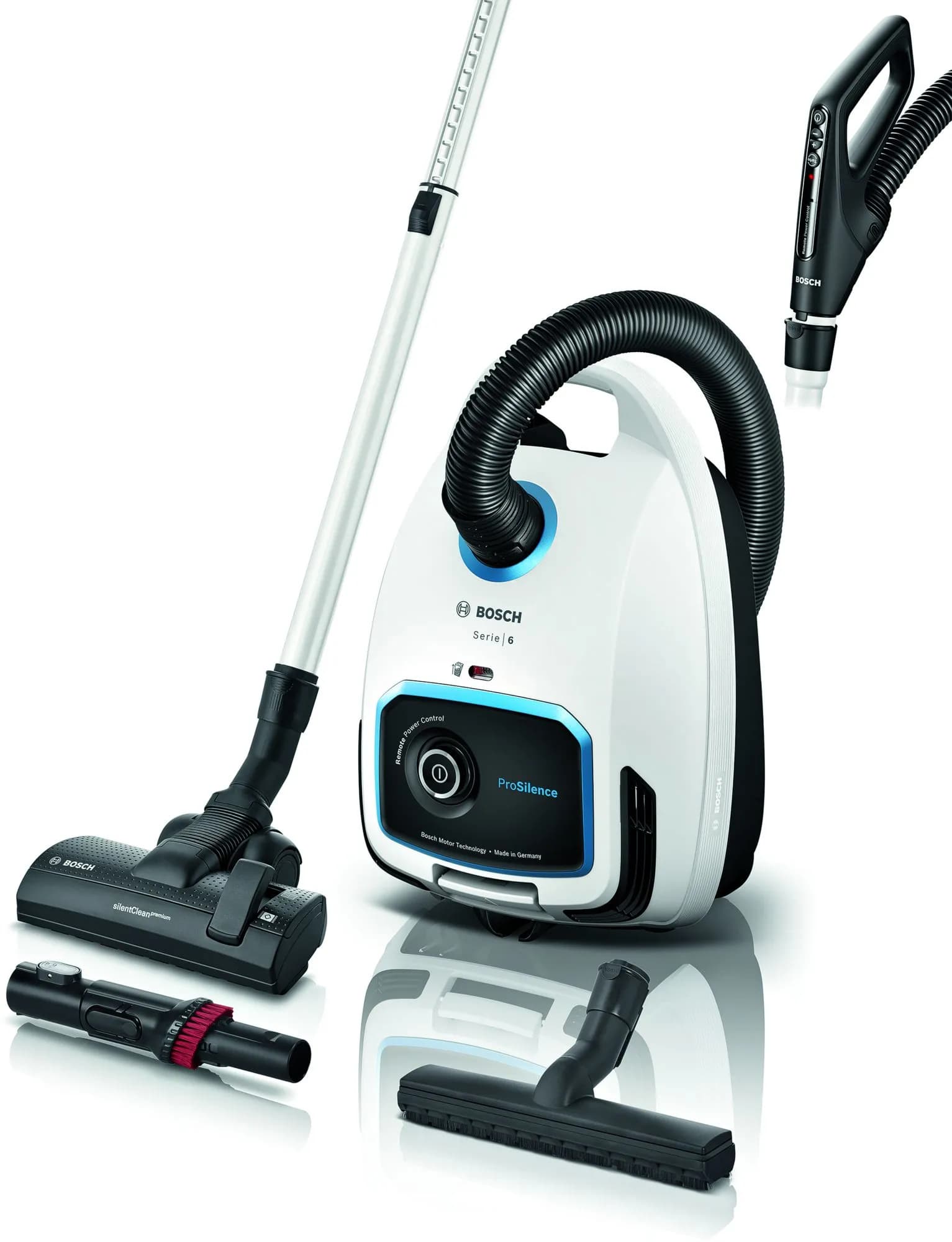 Bosch ProSilence Series 6 BGB6SIL1 4 L 700 W HEPA 13 -pölynimuri, valkoinen – Bosch