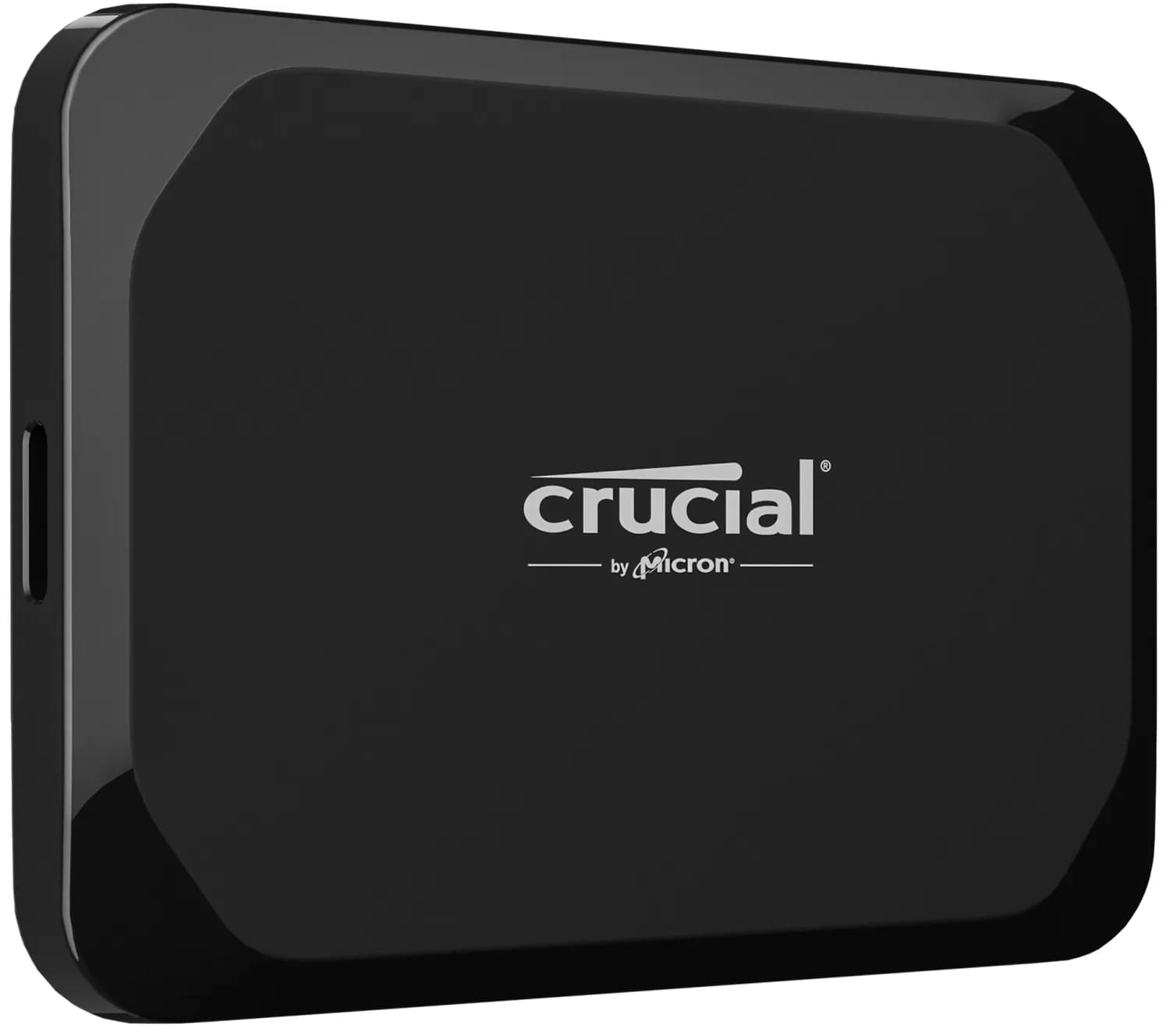Crucial X9 1 Tt USB 3.2 Gen 2 (USB-C) -ulkoinen SSD, kannettava, iskunkestävä, pelikäyttöön, musta – Crucial