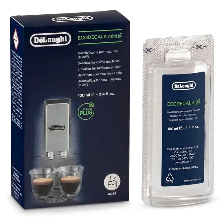 DeLonghi Mini EcoDecalk, kalkinpoistoaine (100 ml)