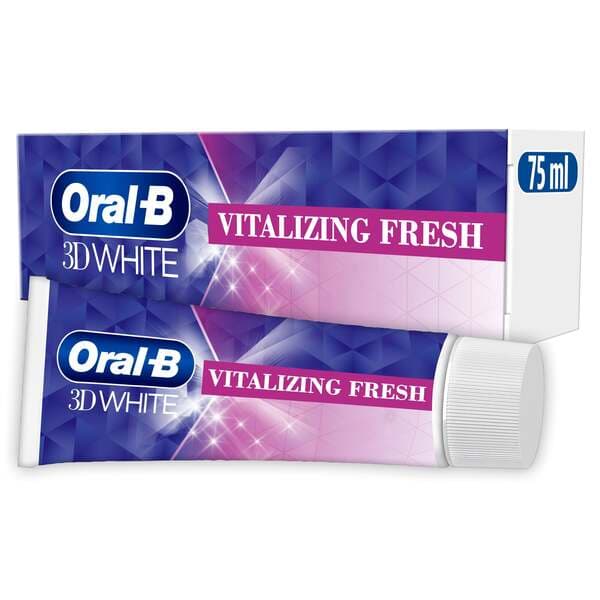 Oral-B 3D White Vitalizing Fresh -hammastahna 75 ml – Oral-b