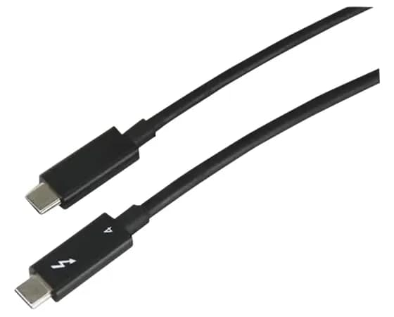 LENOVO Lintes Active Thunderbolt 4 -kaapeli, 2 m, musta – Lenovo