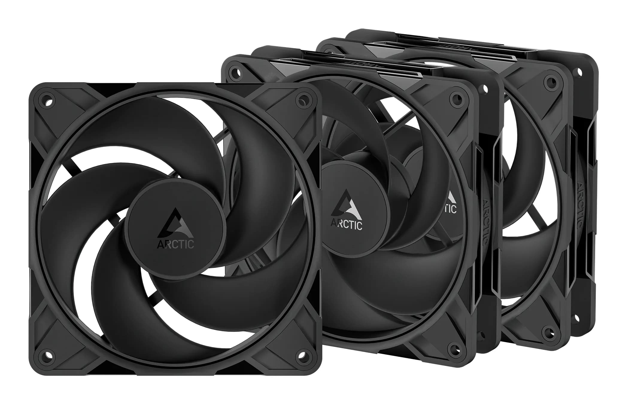 ARCTIC P14 Pro Reverse 140 mm kotelotuuletin, musta, 3-pack