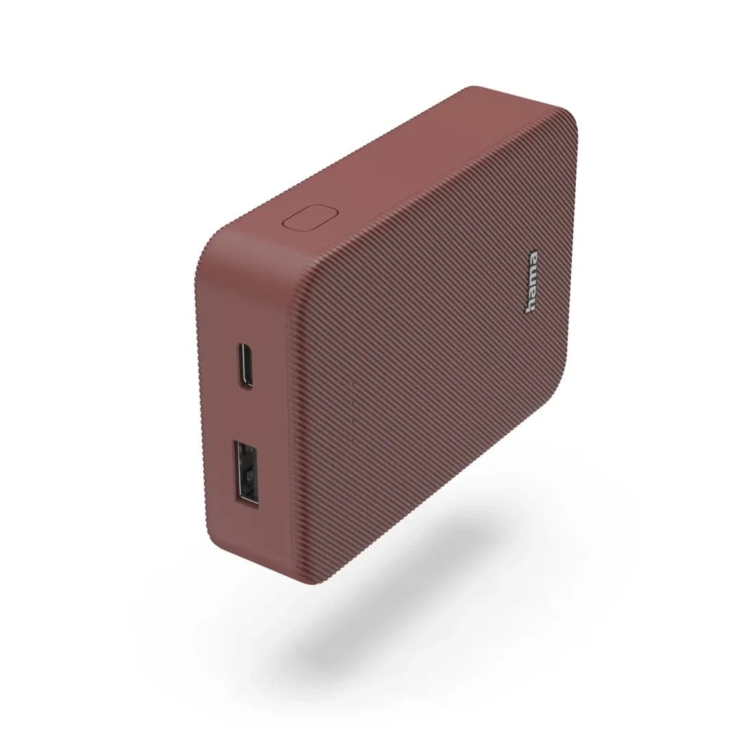 Hama Colour 10 10000mAh USB-C+USB-A -varavirtalähde, punainen