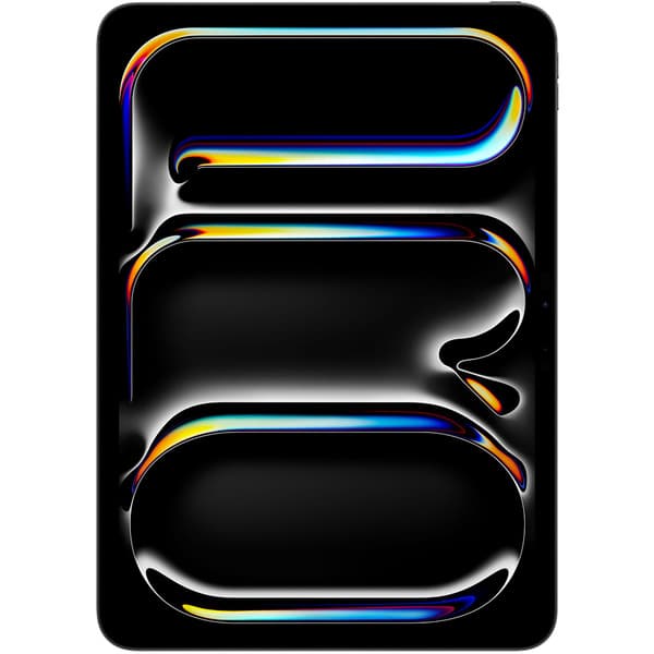Apple iPad Pro 11" M4, 1 Tt Wi-Fi -tabletti, Tähtimusta, nanopinnoitettu lasi – Apple