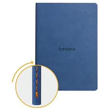 Rhodiarama Sewn spine Sapphire A5 dot – RHODIA