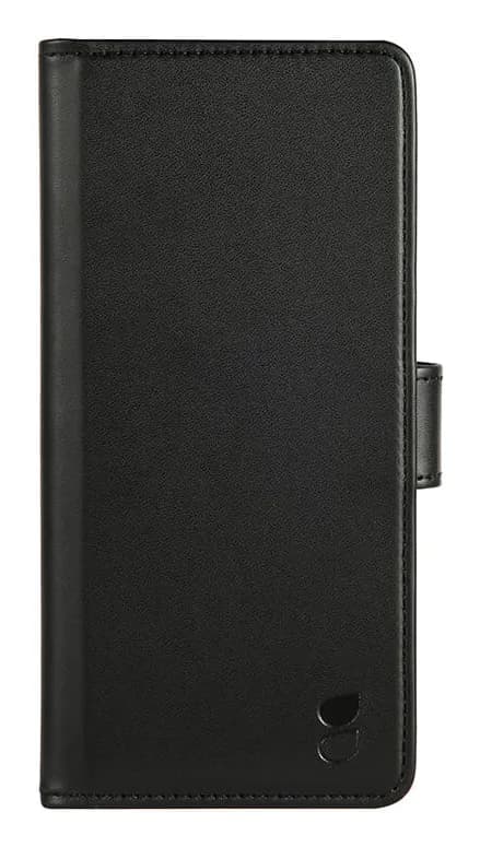 GEAR Wallet, Moto E6 -lompakkokotelo, Musta – Gear