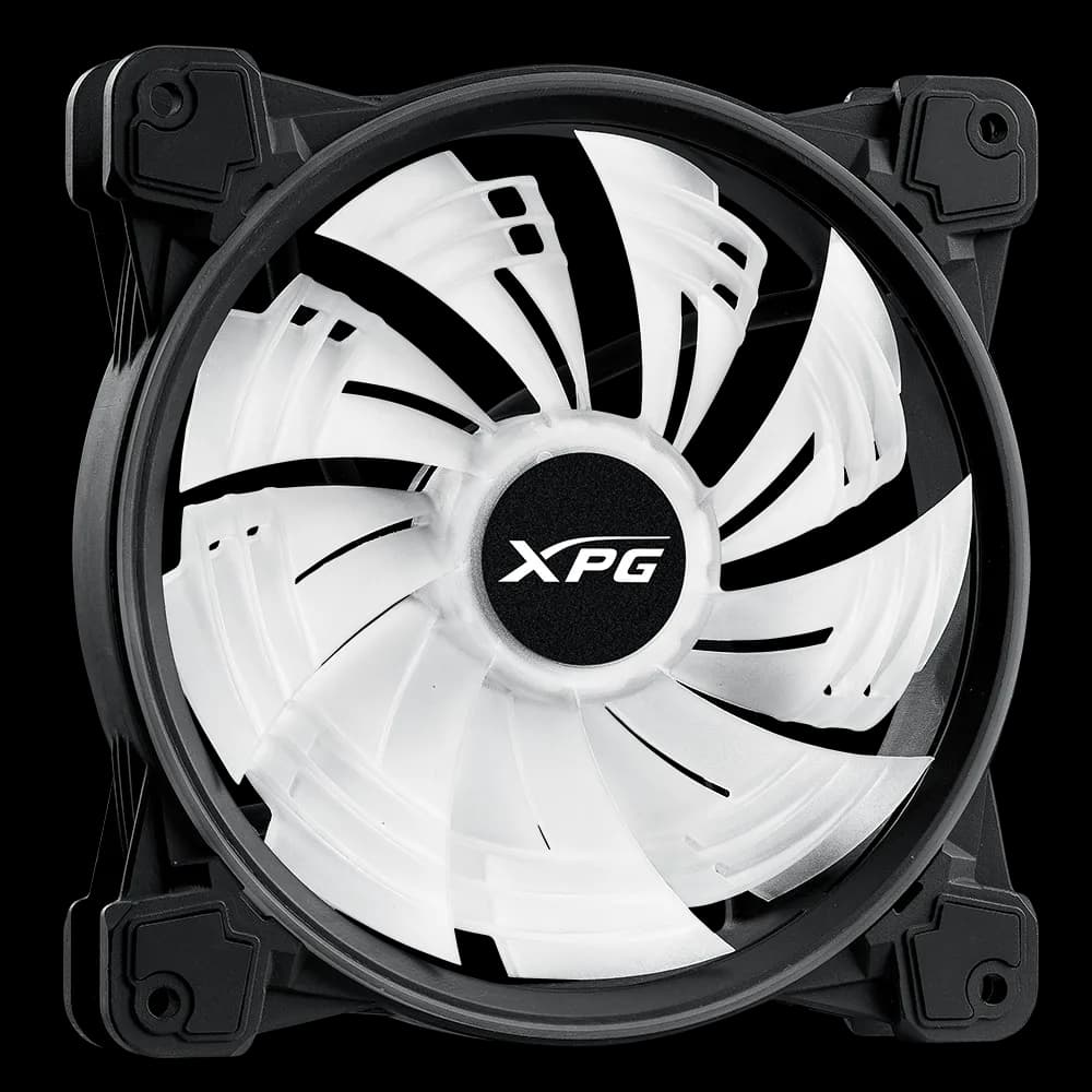 ADATA XPG Hurricane PWM ARGB -tuuletin, nestelaakeri, 120 mm, musta