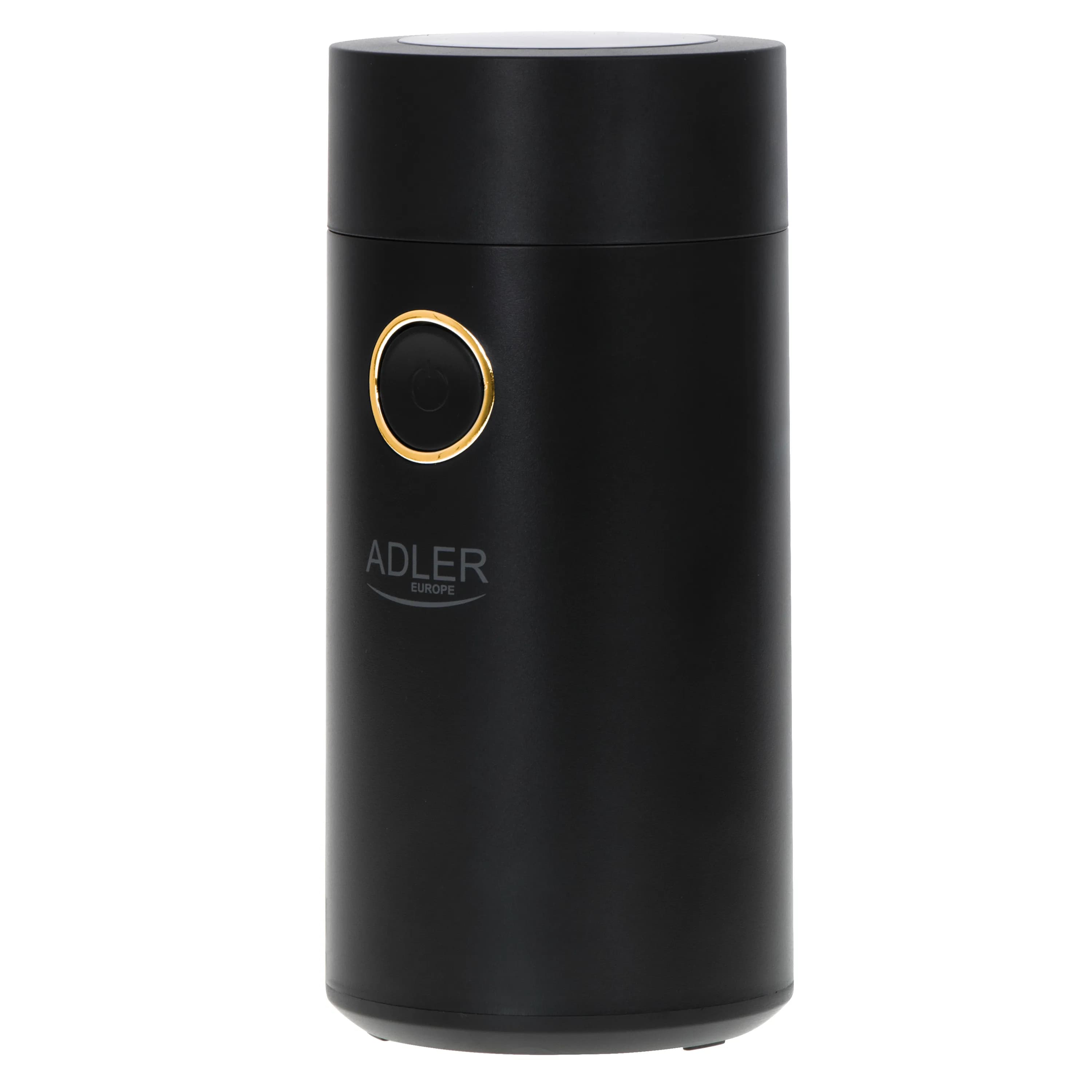 Adler AD 4446bg -kahvimylly 75 g, musta/kulta