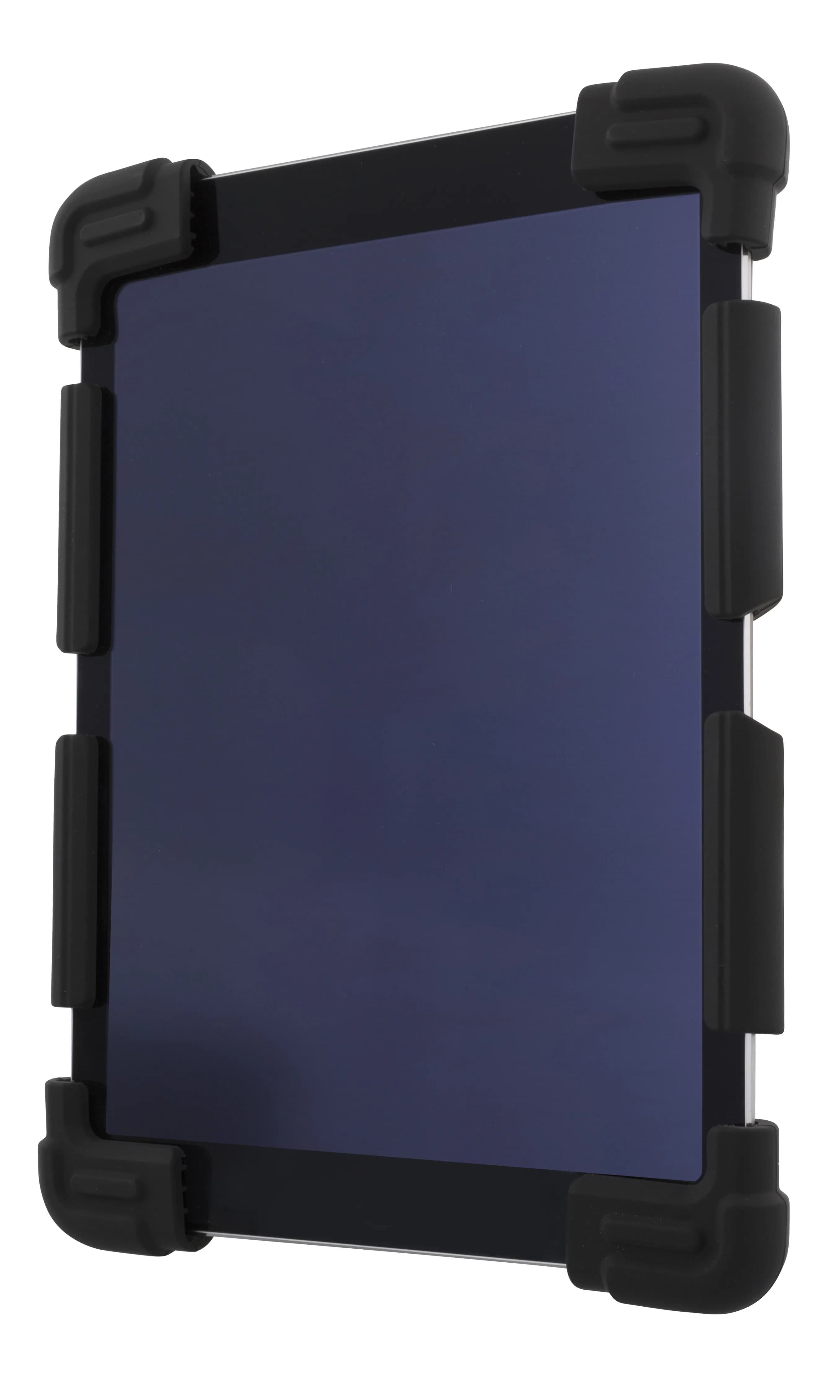 DELTACO skal i silikon för 9-11,6" surfplattor, stativ, svart – Deltaco