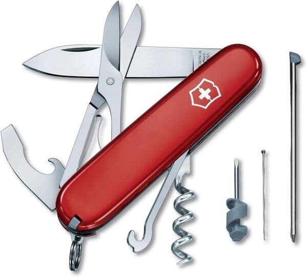 Victorinox Compact -linkkuveitsi 91 millimetriä Punainen – Victorinox