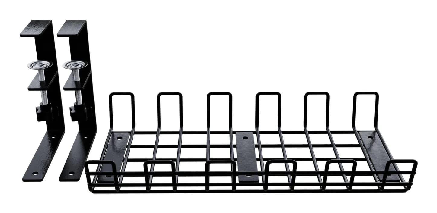 DESIRE2 Cable Basket Wireframe Clamp Mount Black – Desire2