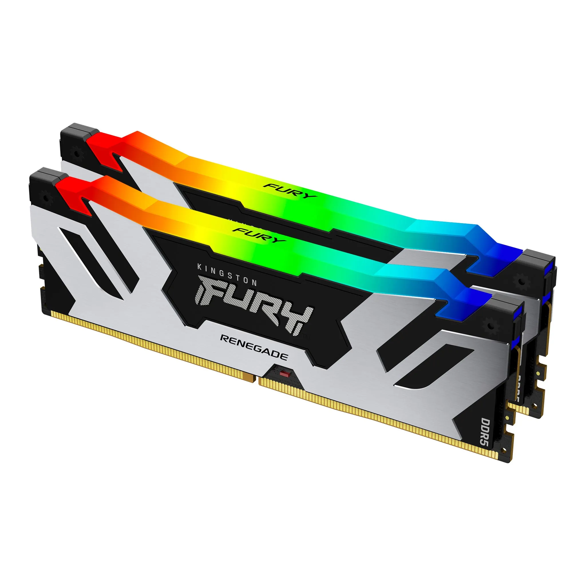 Kingston FURY Renegade RGB 32 Gt (2 x 16 Gt) DDR5 6400 MHz, CL32 -muisti (XMP)