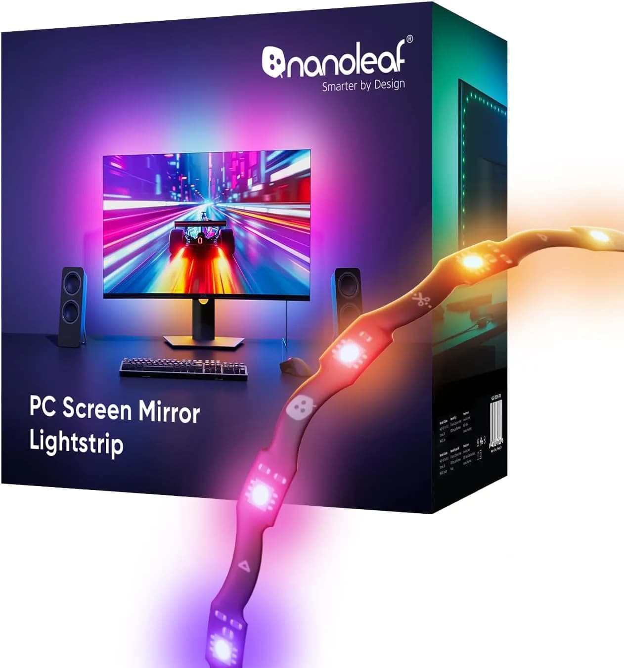 Nanoleaf 4D PC Screen Mirror Lightstrip 2.5M USB