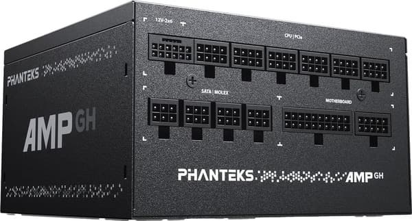 Phanteks AMP GH 1000W -virtalähde, 80 Plus Platinum