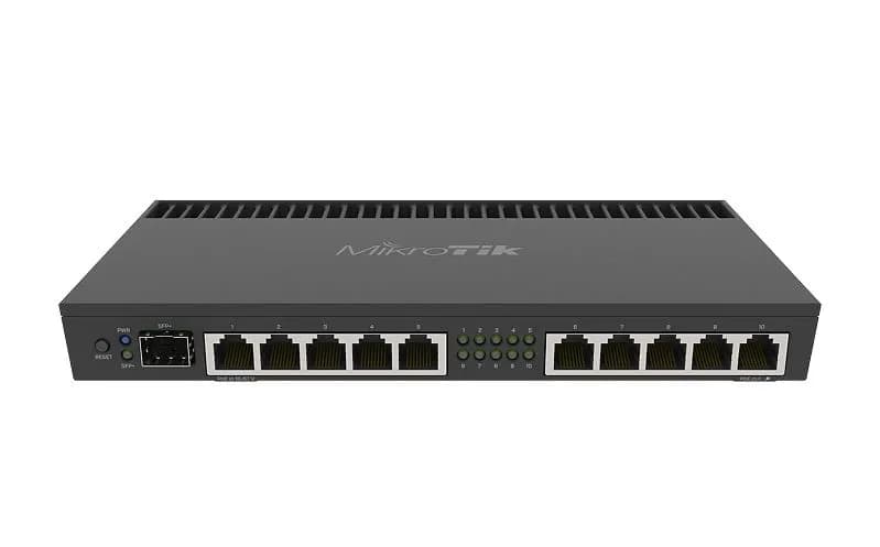 Mikrotik RB4011IGS+RM 1.4GHz x4 1GB RAM 10xGE 1xSFP+ RouterOS L5