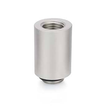 Thermal Grizzly DeltaMate Extender (MF28), G1/4"-liitin, 28 mm, matta nikkeli – Thermal Grizzly