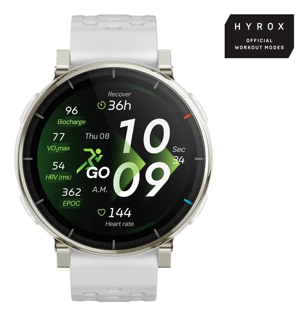 Amazfit Active 3 45mm -älykello, aero white – AMAZFIT