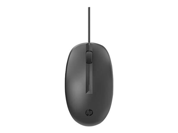 HP 125 -langallinen hiiri, musta – HP INC