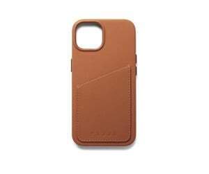 Mujjo Full Leather Wallet Case, iPhone 14 -lompakkokotelo, Ruskea – MUJJO