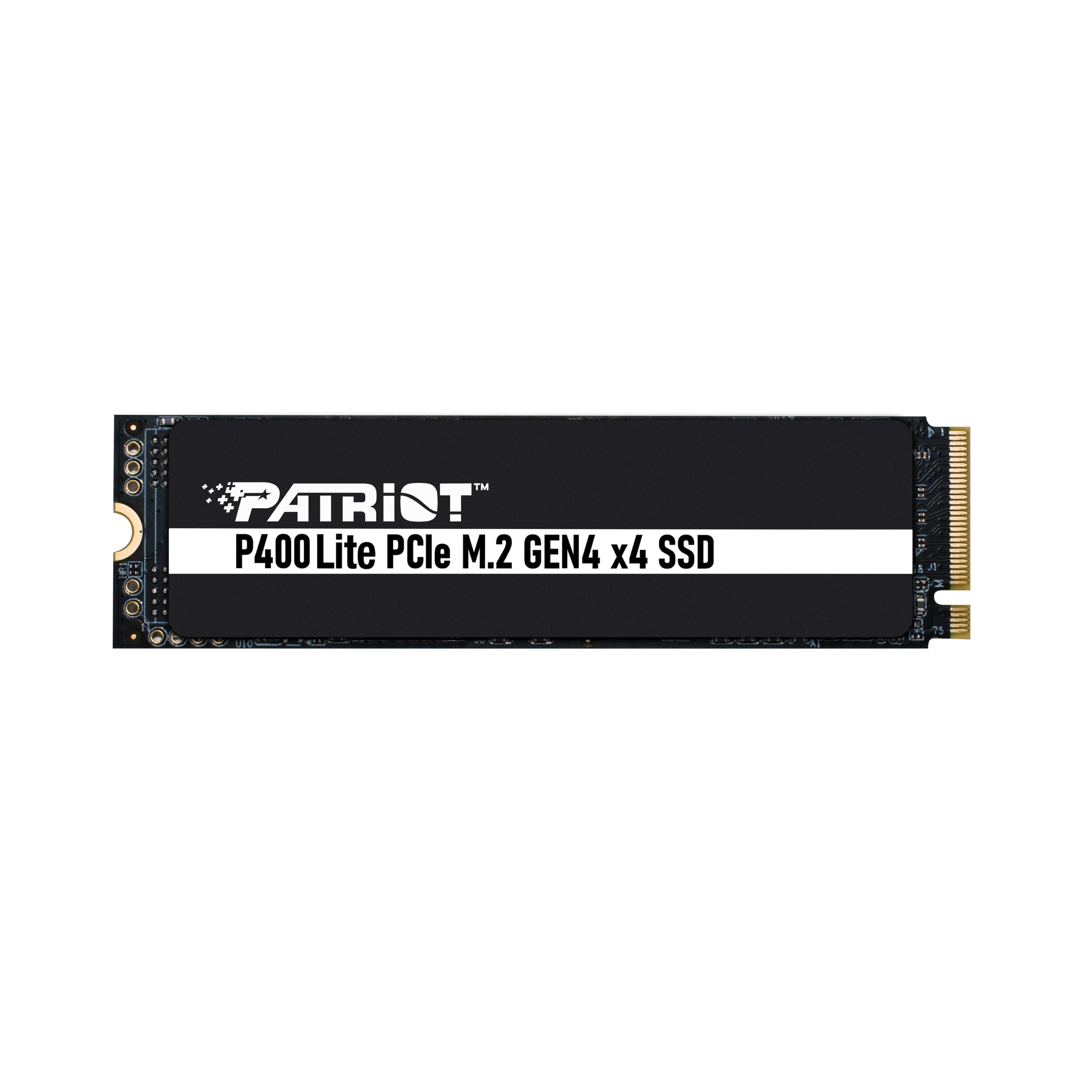 Patriot P400 Lite 1 Tt M.2 PCIe 4.0 x4 NVMe -SSD-levy, Black/White – PATRIOT