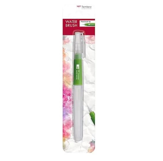 Tombow Water brush (empty) fine brush tip blister – TOMBOW