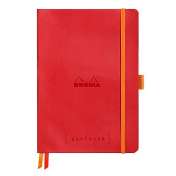 Rhodia Goalbook soft poppy A5 dot ivory – RHODIA