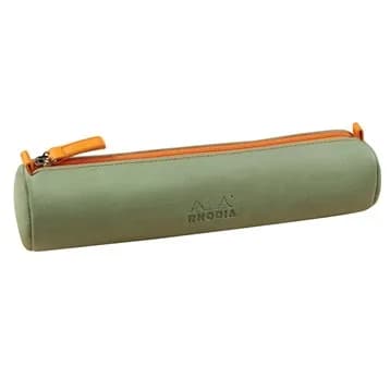 Rhodiarama round pencil case celadon – RHODIA