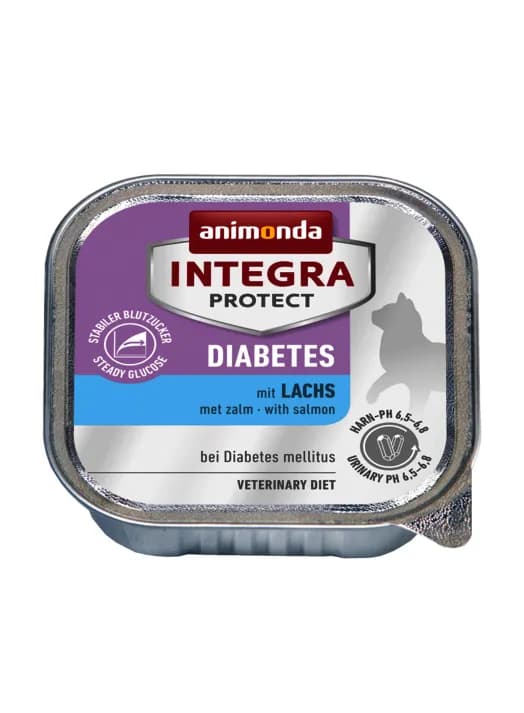 Animonda Integra Protect Diabetes Salmon, Kissan märkäruoka, Adult, 100 g – Animonda